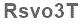 The text to enter in the texbox below is: Rsvo3T