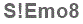 The text to enter in the texbox below is: S!Emo8