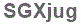The text to enter in the texbox below is: SGXjug