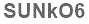 The text to enter in the texbox below is: SUNkO6