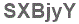 The text to enter in the texbox below is: SXBjyY