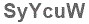 The text to enter in the texbox below is: SyYcuW