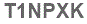The text to enter in the texbox below is: T1NPXK