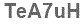 The text to enter in the texbox below is: TeA7uH
