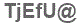 The text to enter in the texbox below is: TjEfU@