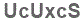 The text to enter in the texbox below is: UcUxcS