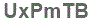 The text to enter in the texbox below is: UxPmTB