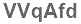 The text to enter in the texbox below is: VVqAfd