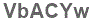 The text to enter in the texbox below is: VbACYw