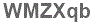 The text to enter in the texbox below is: WMZXqb