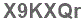 The text to enter in the texbox below is: X9KXQr