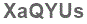 The text to enter in the texbox below is: XaQYUs