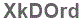 The text to enter in the texbox below is: XkDOrd