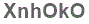 The text to enter in the texbox below is: XnhOkO