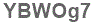 The text to enter in the texbox below is: YBWOg7