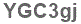 The text to enter in the texbox below is: YGC3gj