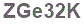 The text to enter in the texbox below is: ZGe32K