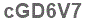 The text to enter in the texbox below is: cGD6V7