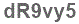 The text to enter in the texbox below is: dR9vy5