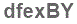 The text to enter in the texbox below is: dfexBY