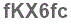 The text to enter in the texbox below is: fKX6fc