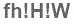 The text to enter in the texbox below is: fh!H!W