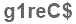 The text to enter in the texbox below is: g1reC$