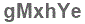 The text to enter in the texbox below is: gMxhYe