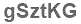The text to enter in the texbox below is: gSztKG