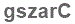 The text to enter in the texbox below is: gszarC
