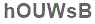 The text to enter in the texbox below is: hOUWsB