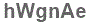 The text to enter in the texbox below is: hWgnAe