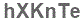 The text to enter in the texbox below is: hXKnTe