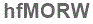The text to enter in the texbox below is: hfMORW