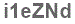 The text to enter in the texbox below is: i1eZNd