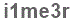 The text to enter in the texbox below is: i1me3r