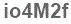 The text to enter in the texbox below is: io4M2f