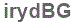 The text to enter in the texbox below is: irydBG