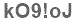 The text to enter in the texbox below is: kO9!oJ
