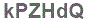 The text to enter in the texbox below is: kPZHdQ