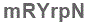 The text to enter in the texbox below is: mRYrpN
