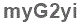 The text to enter in the texbox below is: myG2yi
