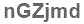 The text to enter in the texbox below is: nGZjmd