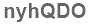 The text to enter in the texbox below is: nyhQDO