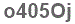 The text to enter in the texbox below is: o405Oj