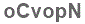 The text to enter in the texbox below is: oCvopN