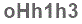 The text to enter in the texbox below is: oHh1h3