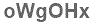 The text to enter in the texbox below is: oWgOHx