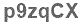 The text to enter in the texbox below is: p9zqCX