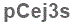 The text to enter in the texbox below is: pCej3s